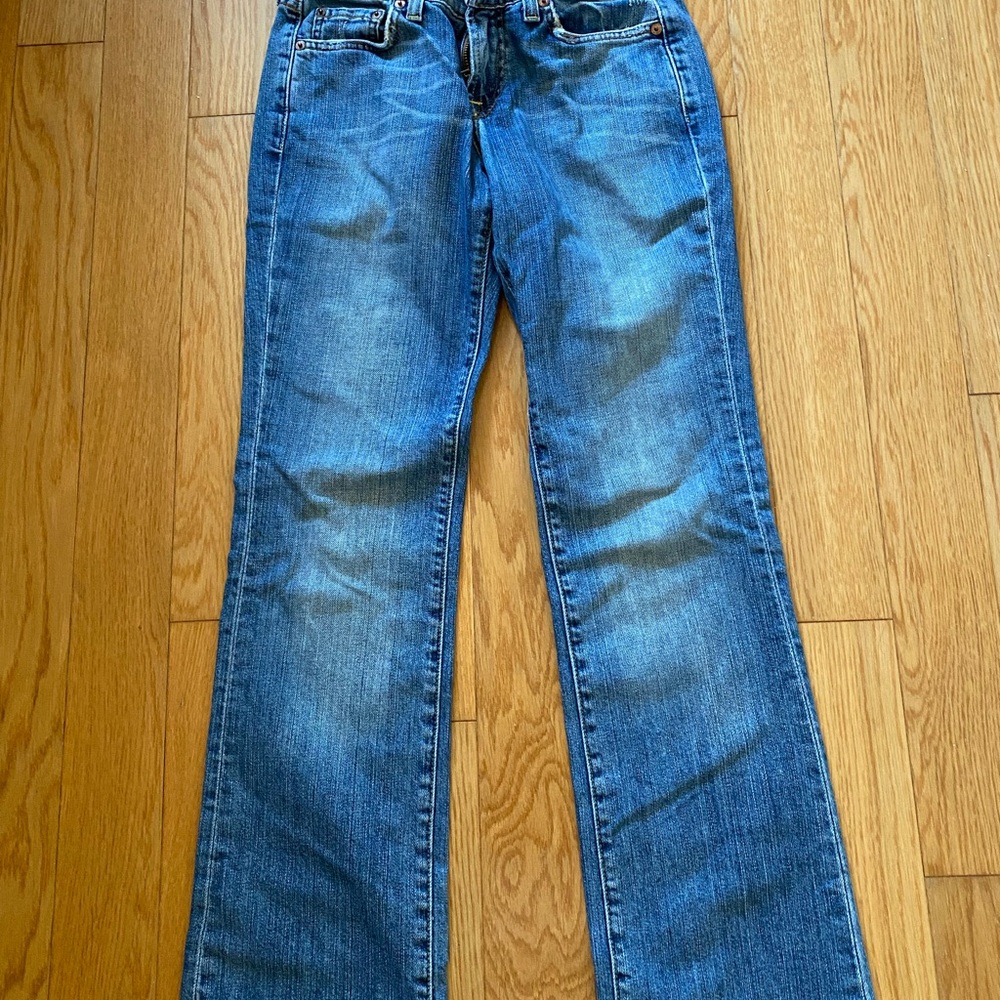 Classic Blue Women's Straight-Leg Jeans